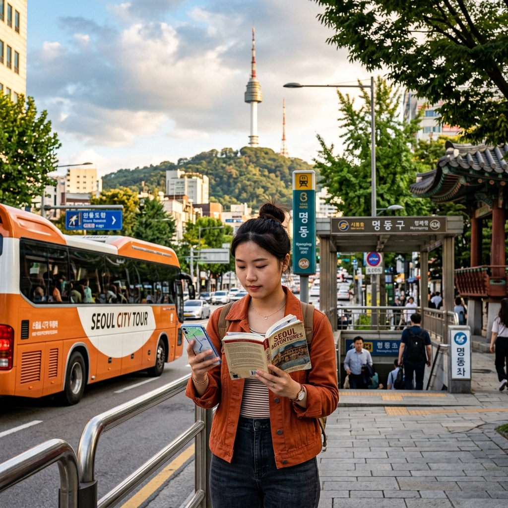 Nami Island in Autumn