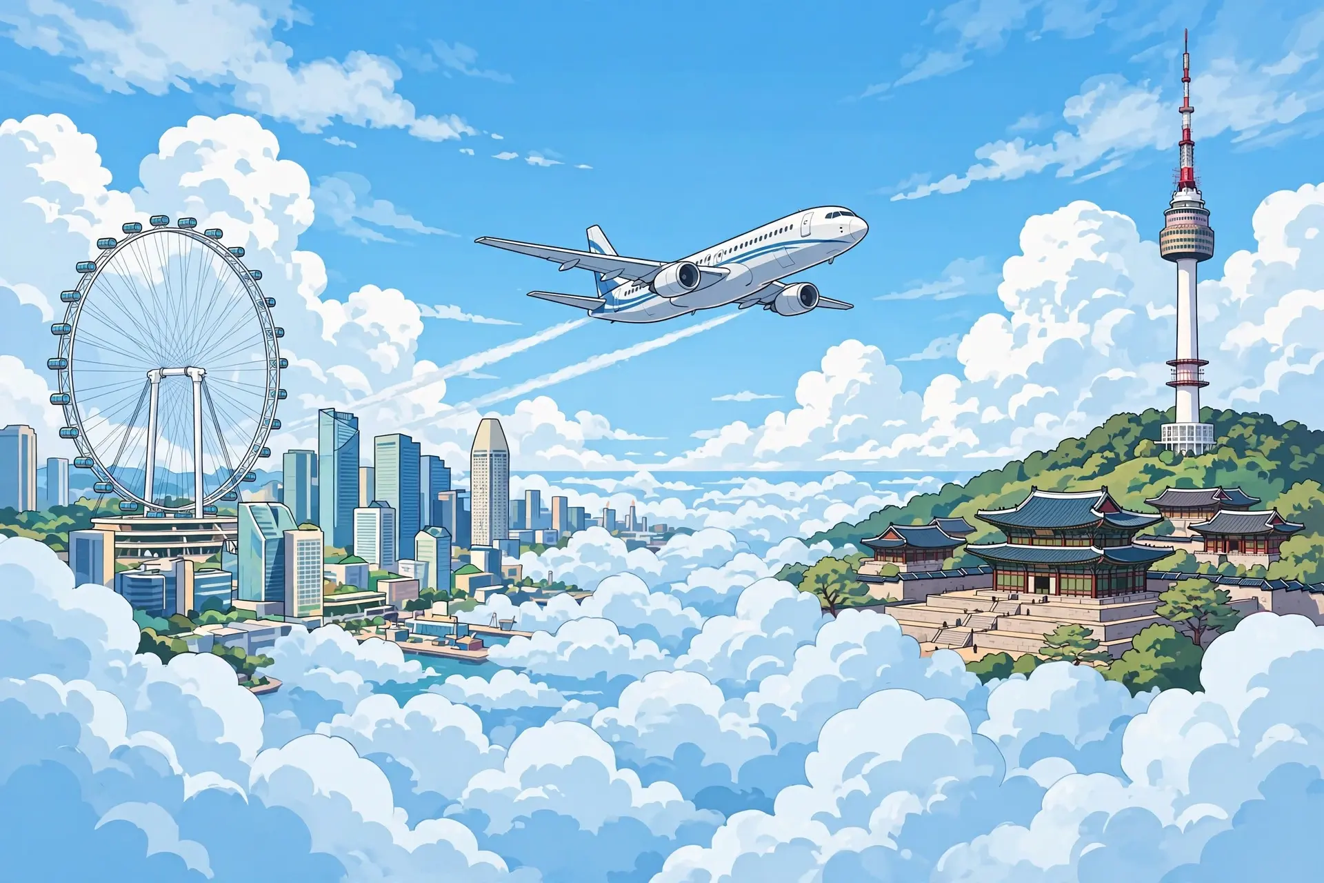 Singapore to Seoul flights: the booking window that actually saves money