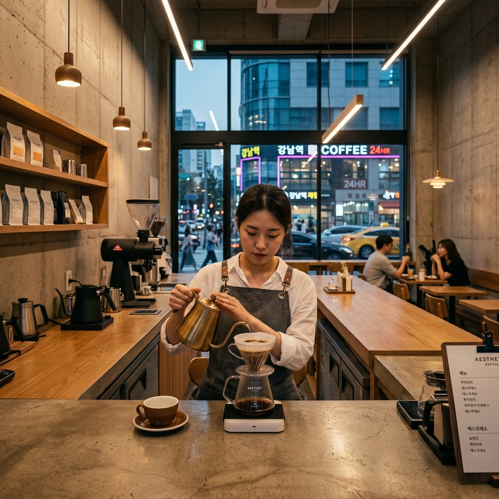 Specialty Coffee Roastery in Gangnam