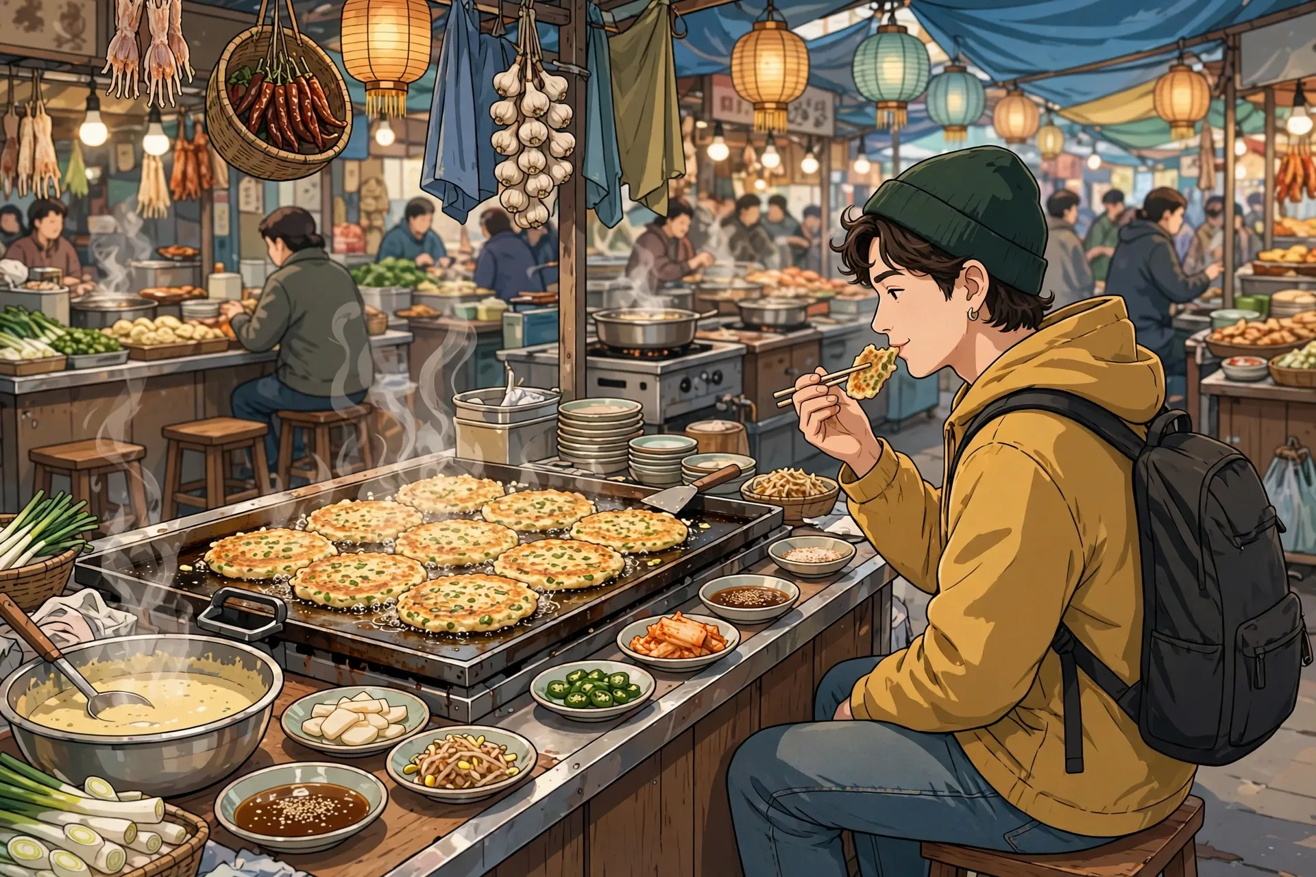 Gwangjang market food tour: what to eat and the stall strategy