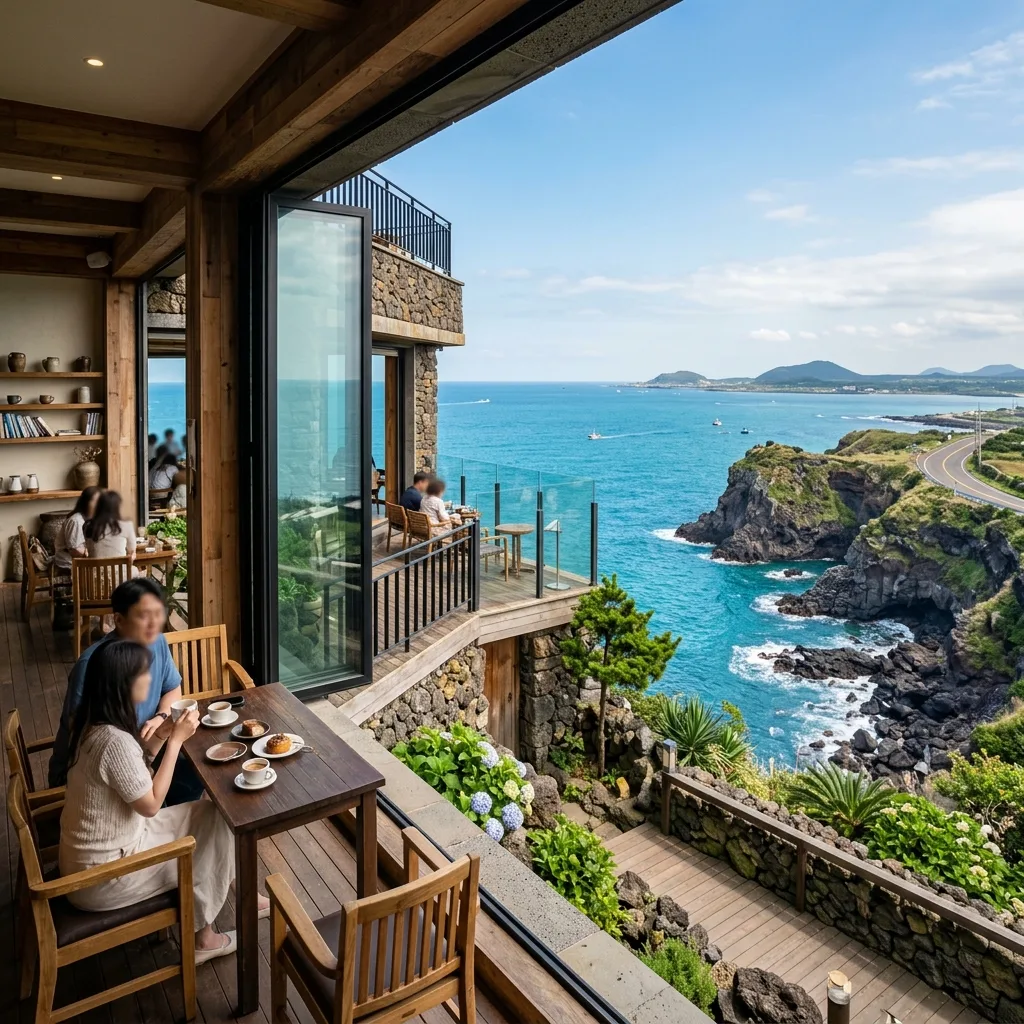 Jeju Island’s Stunning Ocean-View Cafes You Can’t Miss