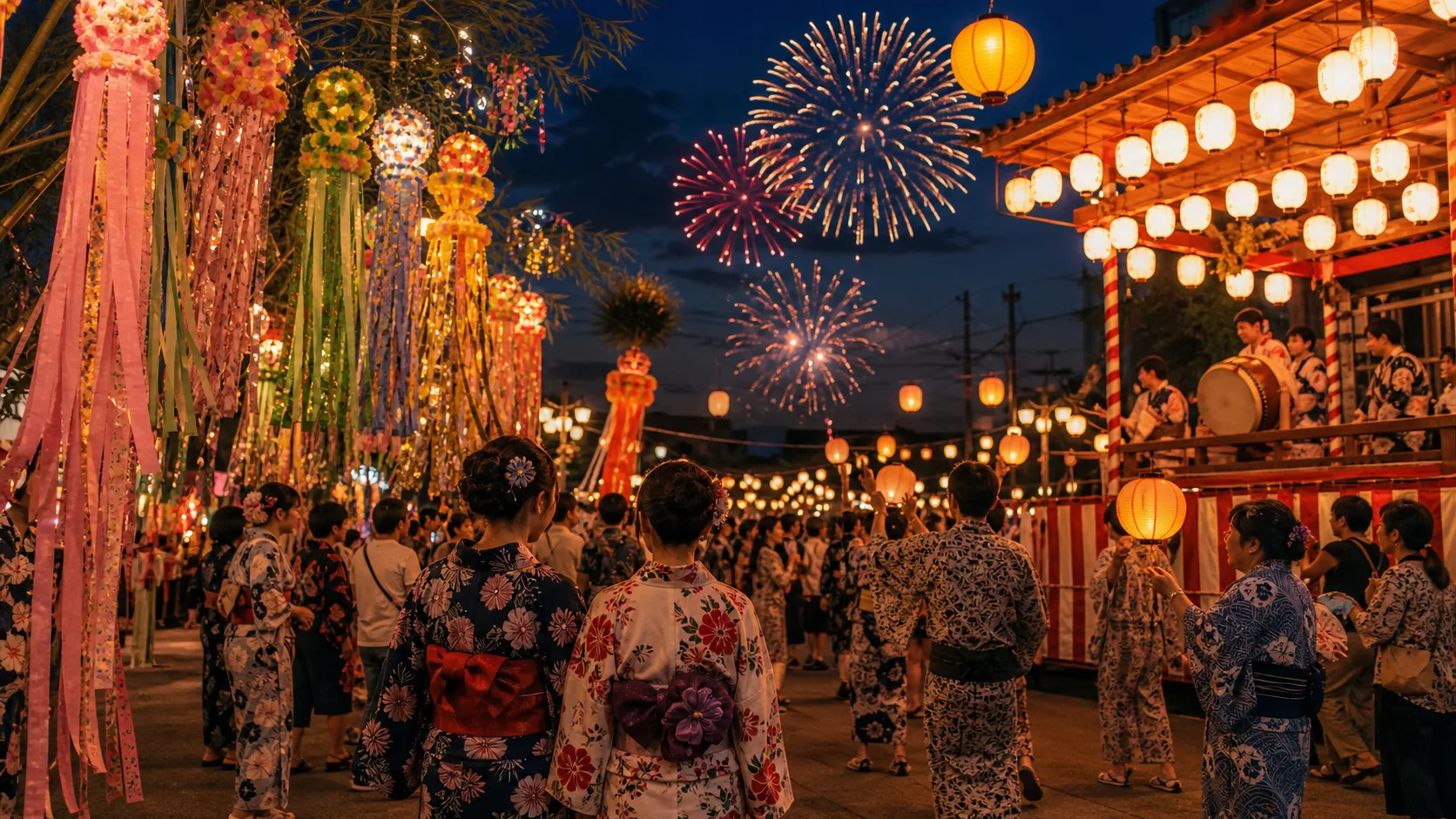 Japan Summer Festivals: Tanabata, Obon & Fireworks Calendar