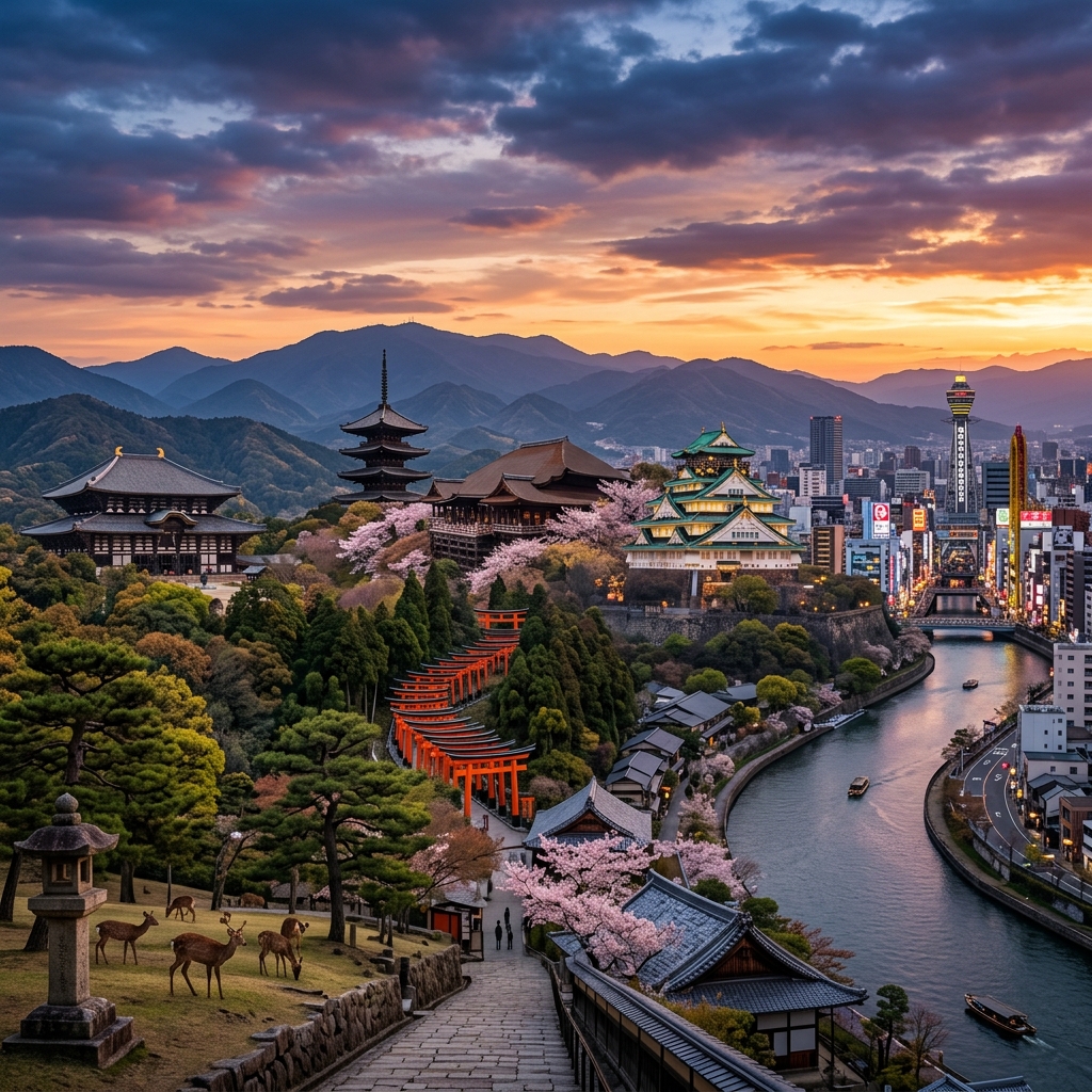 Kansai Region Travel Guide: Osaka, Kyoto &amp; Nara in One Trip