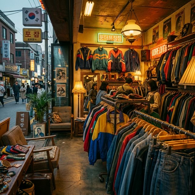 Vintage Shopping in Seoul: Top Thrift Stores in Hongdae and Seongsu