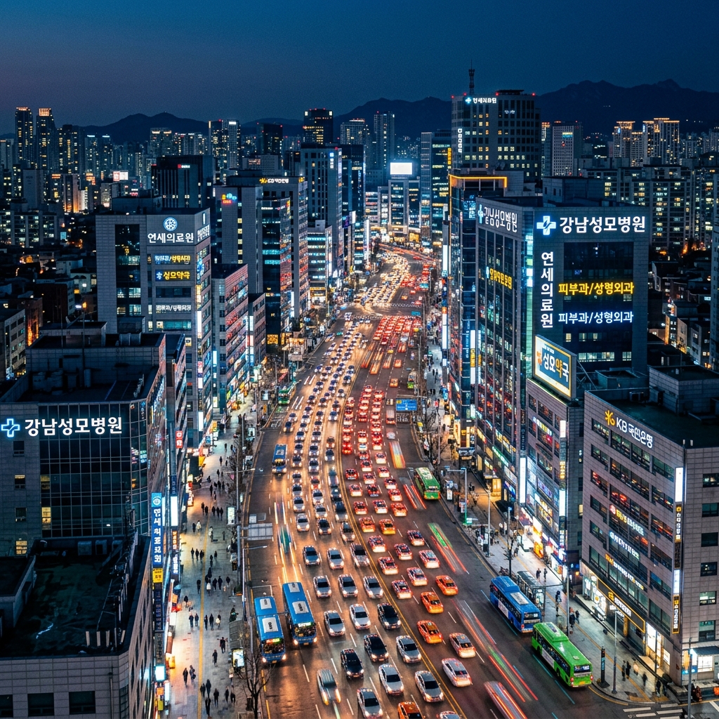 Gangnam Medical Tour District map and clinic guide