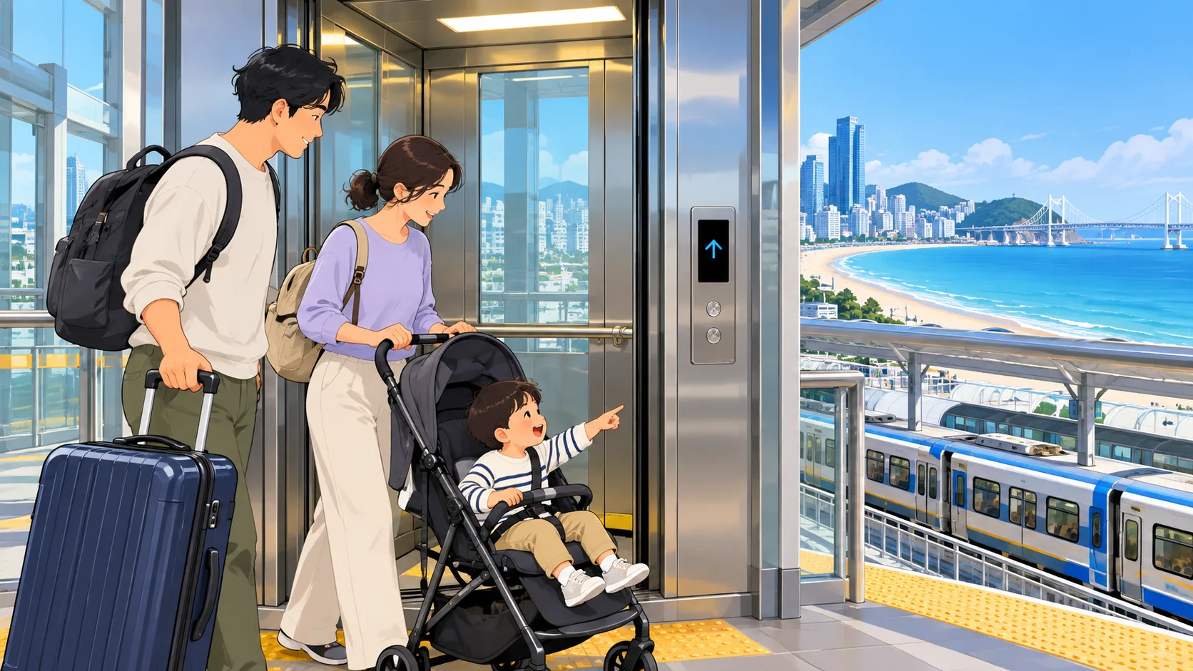 Busan Metro With Kids: Fares, Elevators and Easy Transfers