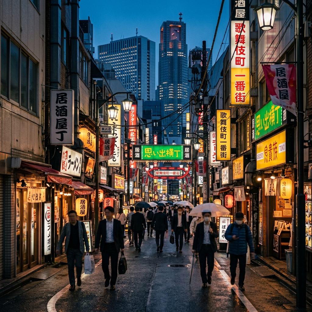 Tokyo neighborhoods from Shinjuku to Shimokitazawa