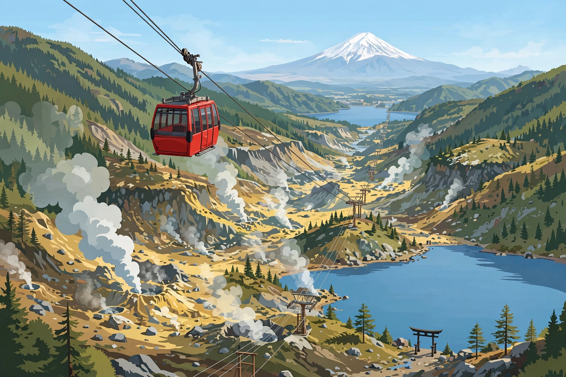 Hakone day trip from Tokyo: the loop course, passes, and timing