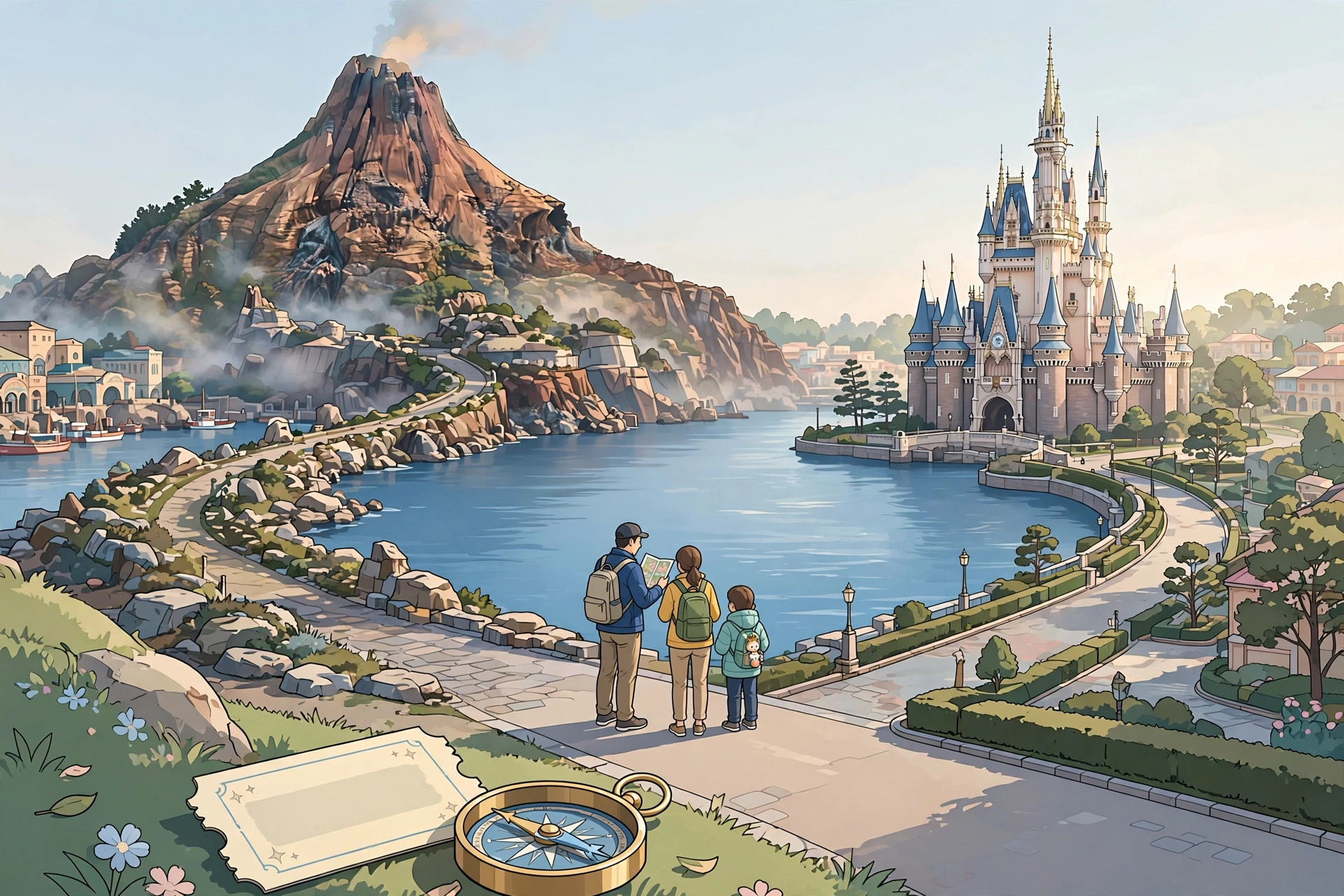 Tokyo Disney planning: Disneyland vs DisneySea and the ticket windows