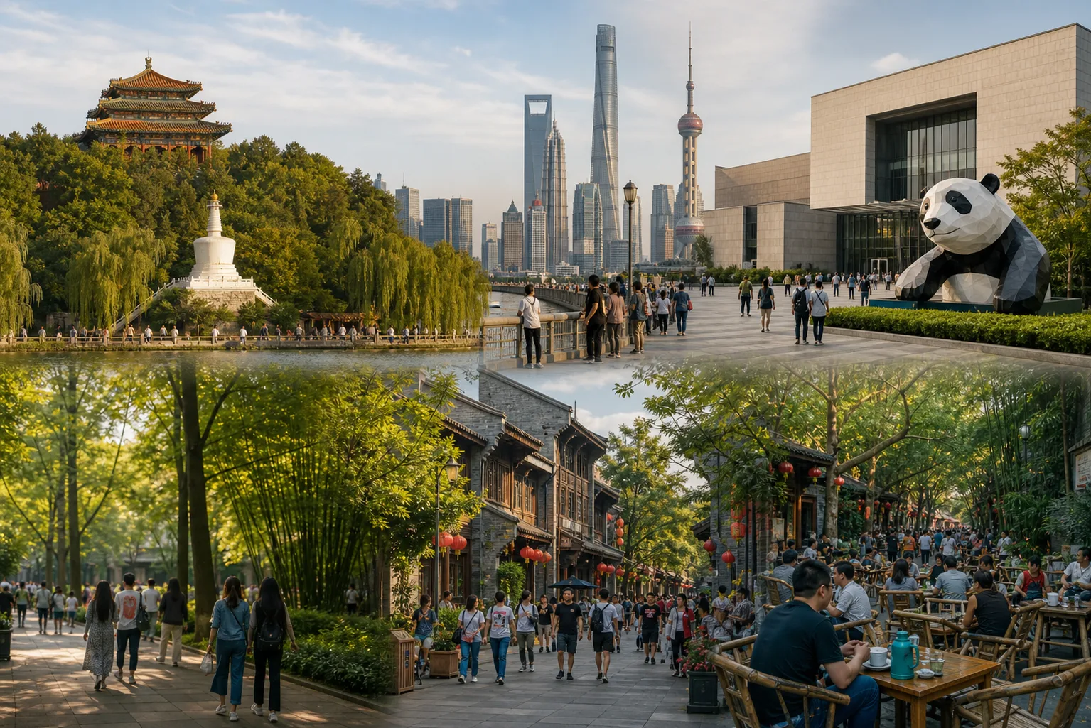 Free and Low-Cost Attractions in Beijing, Shanghai & Chengdu