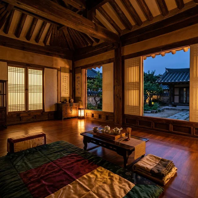 Hanok Guesthouse Experience: Staying in a Traditional Korean Home