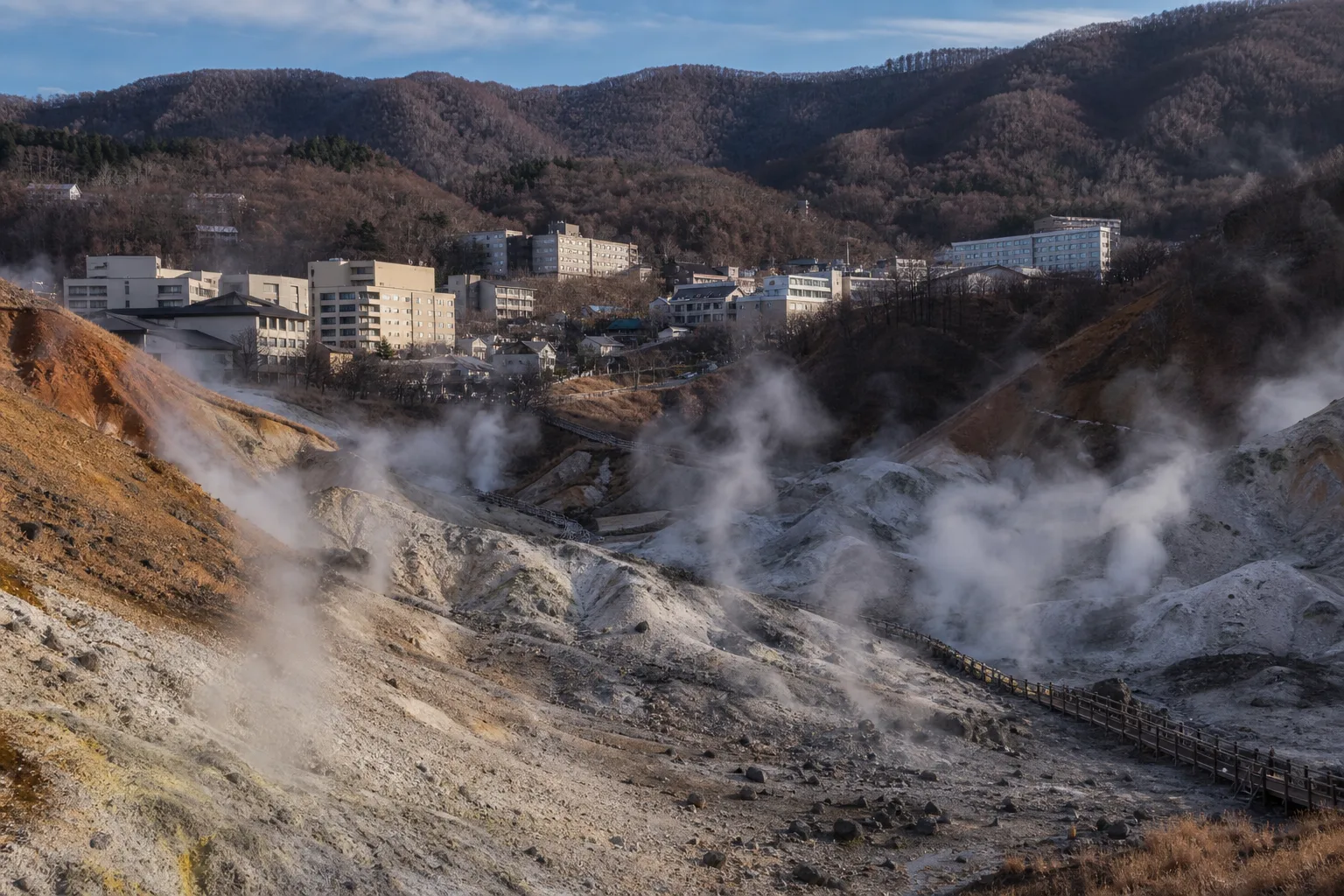Noboribetsu Onsen in Hokkaido: The Volcanic Hot Spring Town