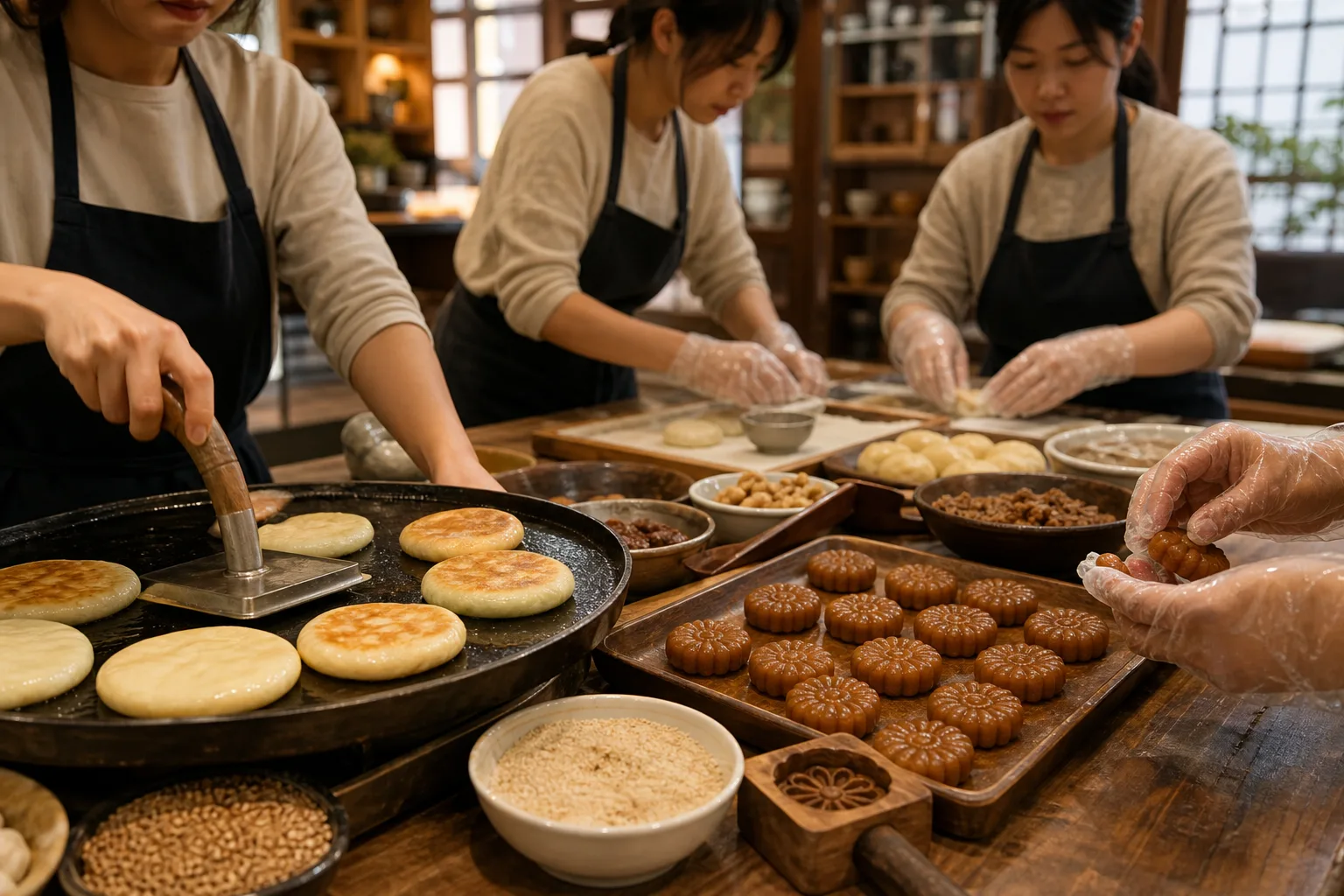 Learn Korean Baking: Hotteok, Yakgwa & Traditional Confections Classes