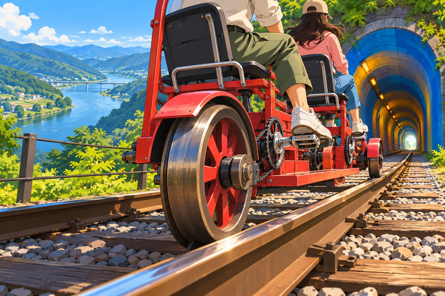 Gangchon Rail Bike: Book Gimyujeong, Ride and Return to Seoul