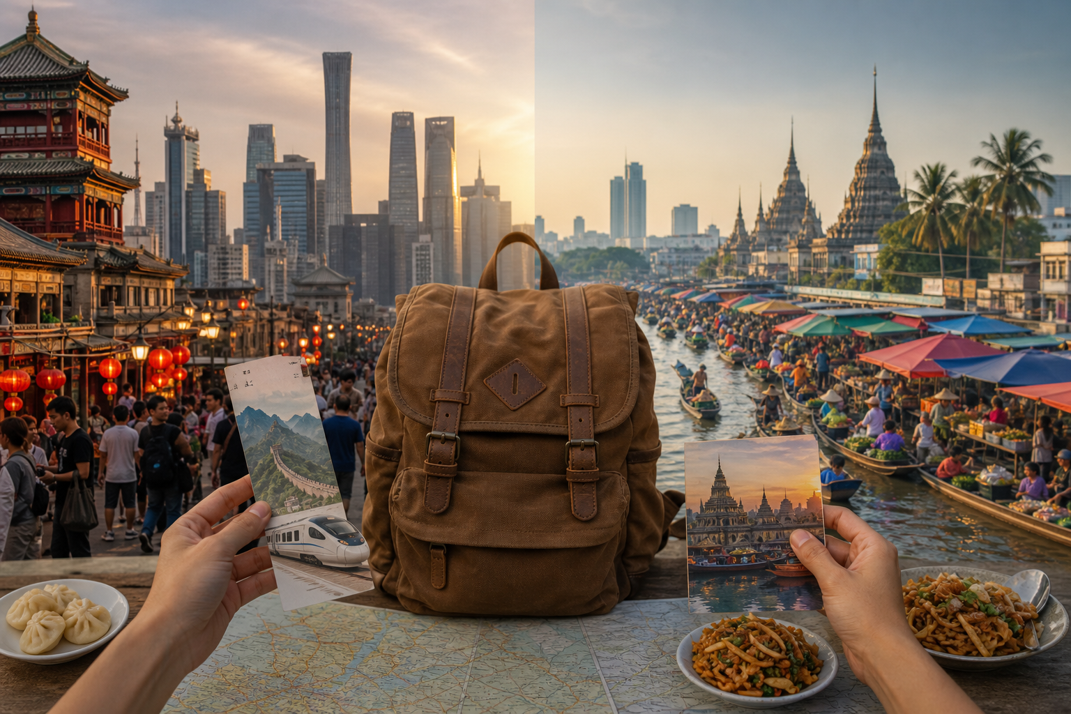 China vs Southeast Asia Budget Travel: Real Cost Comparison