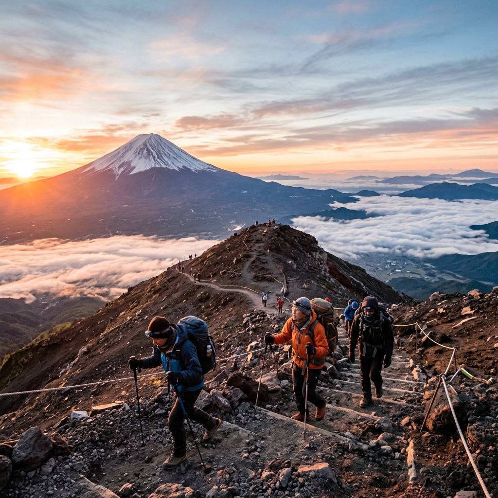 Mount Fuji climbing guide hero image