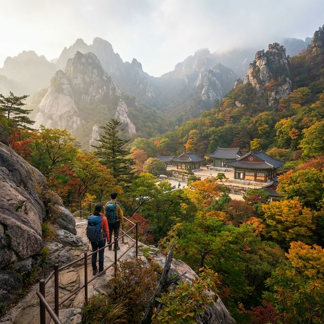 A Guide to Hiking Seoraksan National Park: Stunning Peaks and Temples