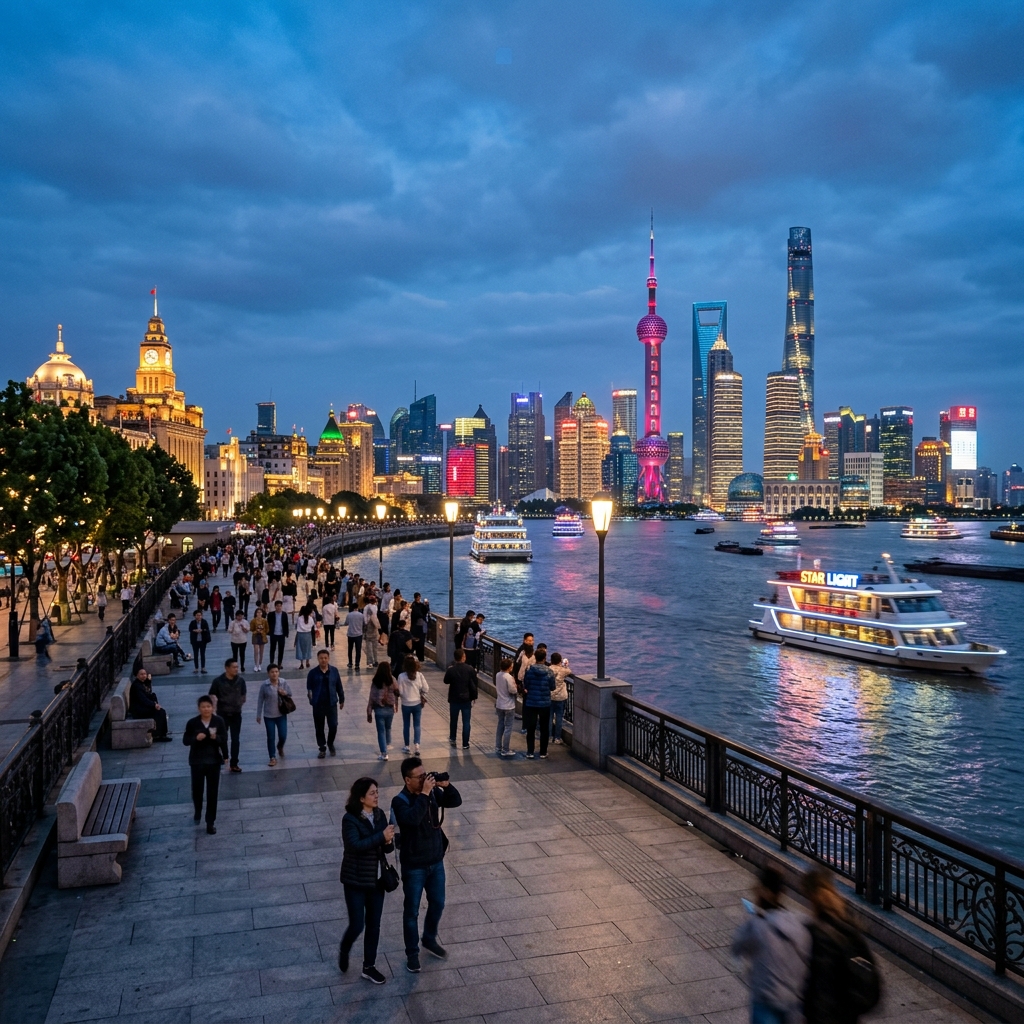 The Bund Walk: Best Times, Photo Spots &amp; Across-River Pudong Views