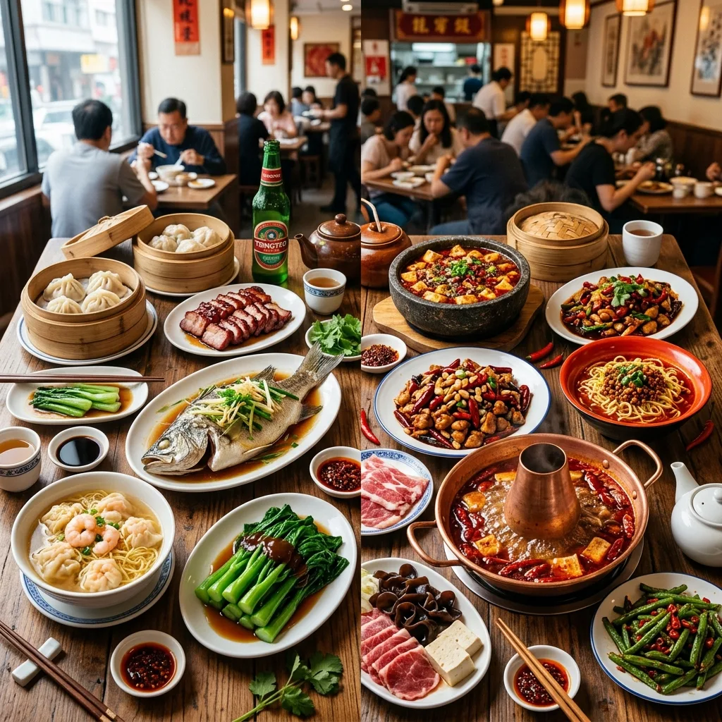 Cantonese Food vs Sichuan Food: A Regional Chinese Cuisine Comparison