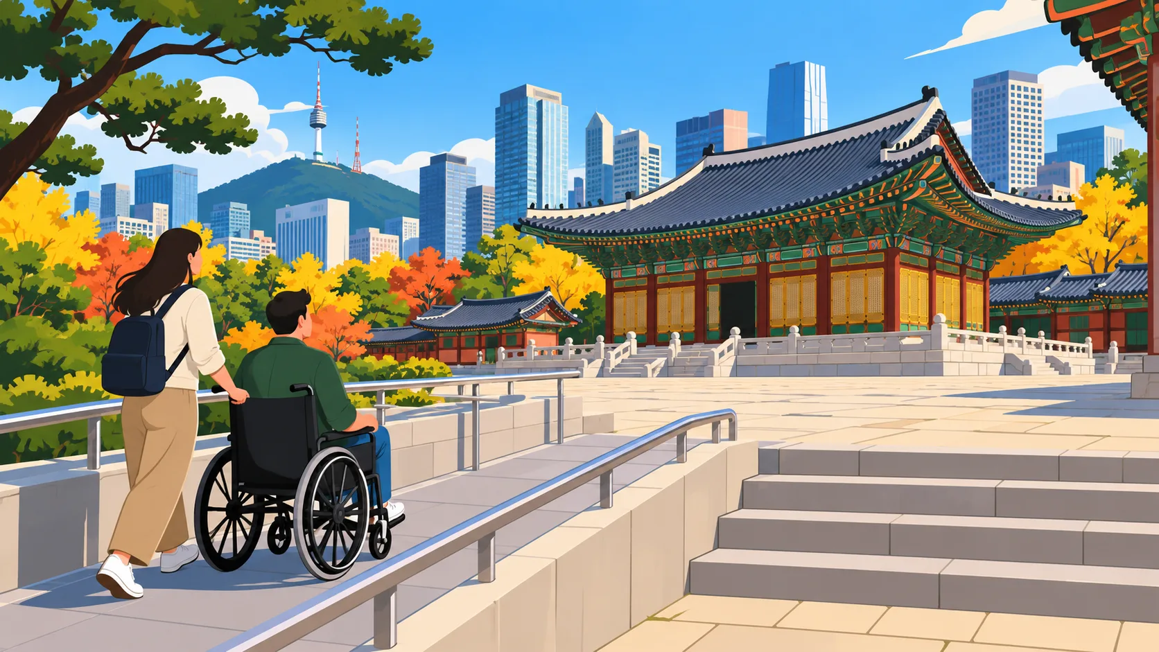 Seoul Palaces With Limited Mobility: Which Visit Route Works?
