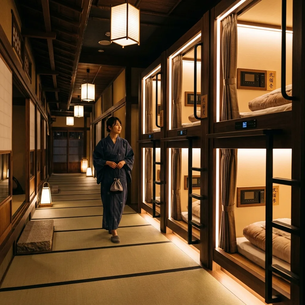 Japan Accommodation Guide: Capsule Hotels, Ryokan & Budget Hostels