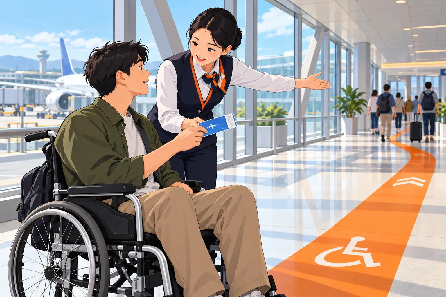 China Airport Wheelchair Assistance: Planning a Connection