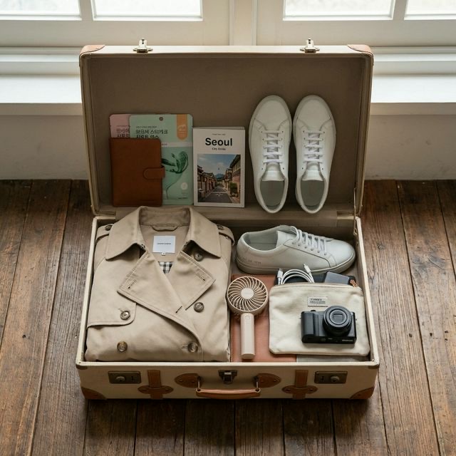 Smart packing checklist for South Korea travel all four seasons essentials
